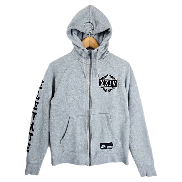 Nike Zip Up Hoodie Mens Medium Kobe Bryant Collection XXIV Battle & Elevate - Picture 1 of 16